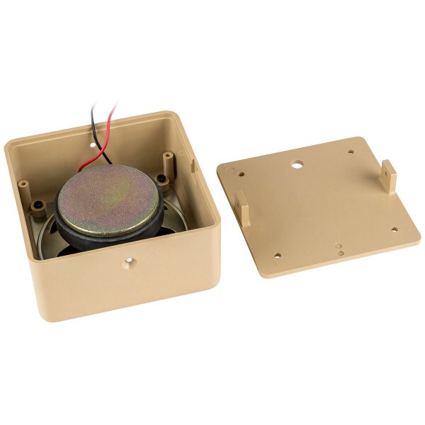 Main product image for 3-1/2" 10W Mylar Surface Mount Speaker Ivory 299-2250